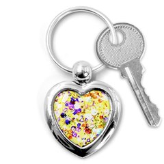 Sequins And Pins Key Chain (heart) by essentialimage