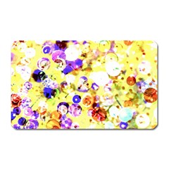 Sequins And Pins Magnet (rectangular) by essentialimage