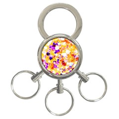 Summer Sequins 3-ring Key Chain by essentialimage