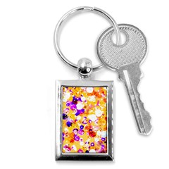 Summer Sequins Key Chain (rectangle) by essentialimage