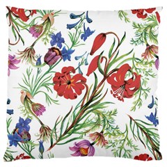 Summer Flowers Standard Flano Cushion Case (one Side) by goljakoff