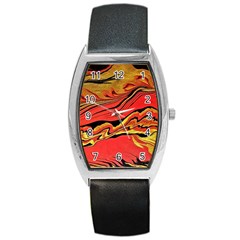 Warrior Spirit Barrel Style Metal Watch by BrenZenCreations