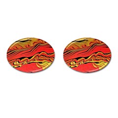 Warrior Spirit Cufflinks (oval) by BrenZenCreations