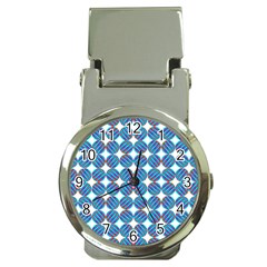 Geometric Dots Pattern Money Clip Watches