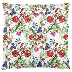 Summer Flowers Pattern Standard Flano Cushion Case (one Side) by goljakoff