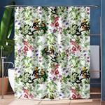 Green flora Shower Curtain 60  x 72  (Medium)  60 x72  Curtain