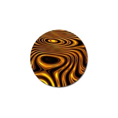 Wave Abstract Lines Golf Ball Marker by Dutashop