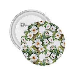 White Flowers 2 25  Buttons by goljakoff