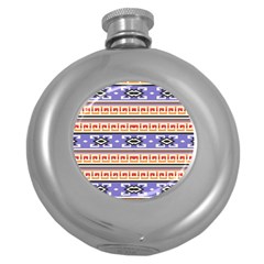 Native American Pattern Round Hip Flask (5 Oz) by ExtraAwesomeSauce