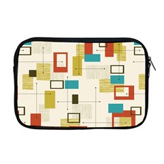 Retro Pattern Vintage Apple Macbook Pro 17  Zipper Case by ExtraAwesomeSauce