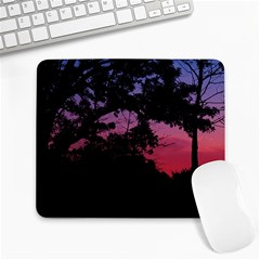 Sunset Landscape High Contrast Photo Large Mousepads by dflcprintsclothing