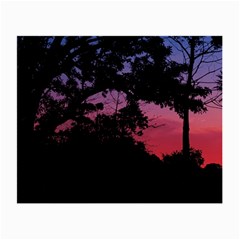 Sunset Landscape High Contrast Photo Small Glasses Cloth by dflcprintsclothing