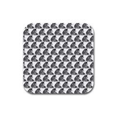 Leopard Rubber Square Coaster (4 Pack)  by Sparkle