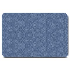 Denimeffetcolorbleu65 Large Doormat  by kcreatif