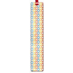 Psychedelic Groovy Pattern Large Book Marks by designsbymallika