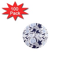 Folk Floral Pattern  Flowers Print  1  Mini Magnets (100 Pack)  by Eskimos