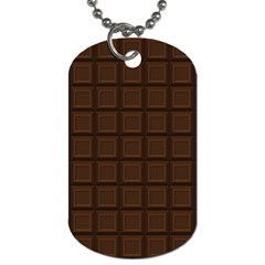 Chocolate Dog Tag (one Side) by goljakoff