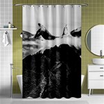 Whales dream Shower Curtain 48  x 72  (Small)  Curtain(48  X 72 ) - 42.18 x64.8  Curtain(48  X 72 )