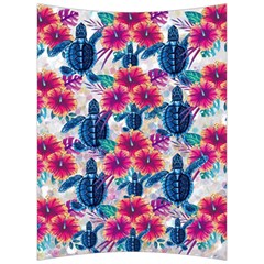 Tropical Flowers Turtles Cbdoilprincess 9a8efa63-1b6b-4226-a85c-858859e581d8 Back Support Cushion by CBDOilPrincess1