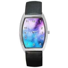 Metallic Paint Barrel Style Metal Watch by goljakoff