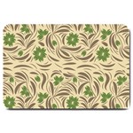 Folk floral pattern. Abstract flowers print. seamless pattern Large Doormat  30 x20  Door Mat