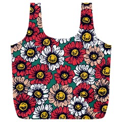 Daisy Colorfull Seamless Pattern Full Print Recycle Bag (xl) by Kizuneko