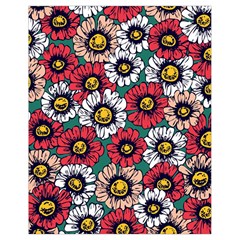 Daisy Colorfull Seamless Pattern Drawstring Bag (small) by Kizuneko