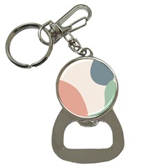 Abstract Shapes  Bottle Opener Key Chain by Sobalvarro