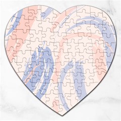 Marble Stains  Jigsaw Puzzle (heart) by Sobalvarro