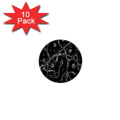 Abstract Surface Artwork 1  Mini Buttons (10 Pack)  by dflcprintsclothing