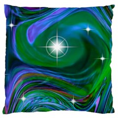 Night Sky Large Cushion Case (two Sides) by LW41021