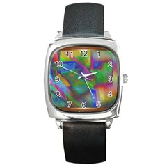 Prisma Colors Square Metal Watch by LW41021