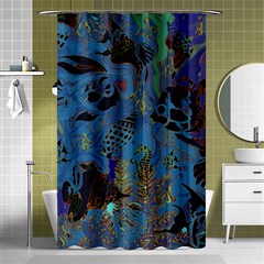 Undersea Shower Curtain 48  X 72  (small)  by PollyParadise