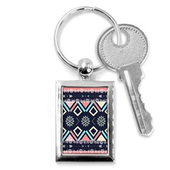 Gypsy-pattern Key Chain (rectangle)