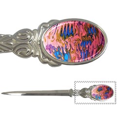 Painted Ornate, Marbling Art Letter Opener