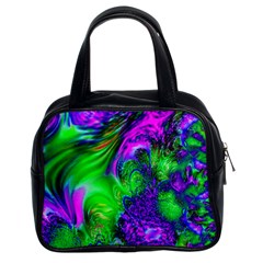 Feathery Winds Classic Handbag (two Sides)