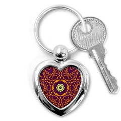 Tropical Twist Key Chain (heart) by LW323