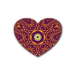 Tropical Twist Heart Coaster (4 Pack)  by LW323