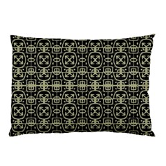 Geometric Textured Ethnic Pattern 1 Pillow Case (two Sides) by dflcprintsclothing