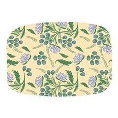 Folk Floral Pattern  Abstract Flowers Surface Design  Seamless Pattern Mini Square Pill Box by Eskimos