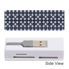 Modern Ornate Striped Pattern Memory Card Reader (stick)