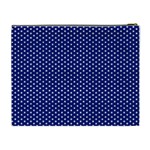 Stars Blue ink Cosmetic Bag (XL) Back