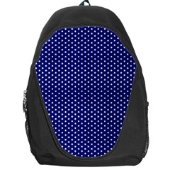 Stars Blue Ink Backpack Bag by goljakoff