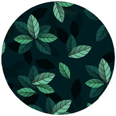 Foliage Wooden Puzzle Round by HermanTelo