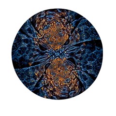 Fractal Galaxy Mini Round Pill Box (pack Of 5) by MRNStudios