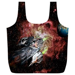 Space Full Print Recycle Bag (xl) by LW323