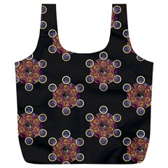 Metatron Cube Full Print Recycle Bag (xl) by gloriasanchez