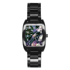 Abstract Wannabe Stainless Steel Barrel Watch by MRNStudios