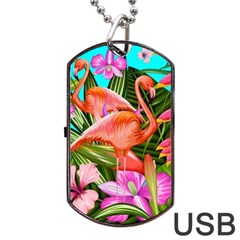 Exotisme Dog Tag Usb Flash (two Sides)