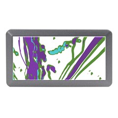 Multicolored Abstract Print Memory Card Reader (mini)